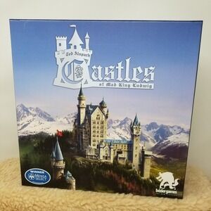 Castles of the Mad King Ludwig Board Game w/ Secrets Expansion Bezier Games 2020